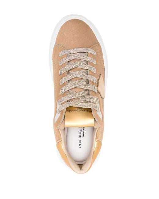 Philippe Model Natural Tres Temple Sneakers