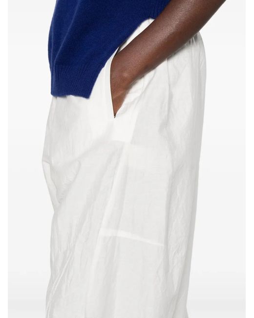 Rohe White Balloon Trousers