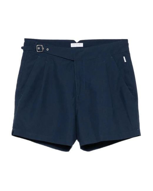 メンズ Gusari London トランクス水着 Blue