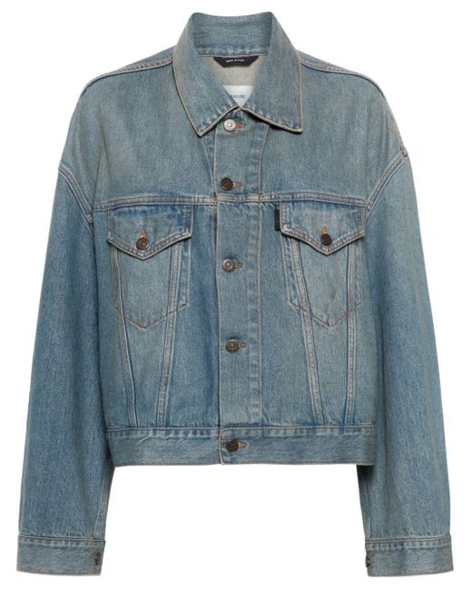 Haikure Blue Washed Denim Jacket