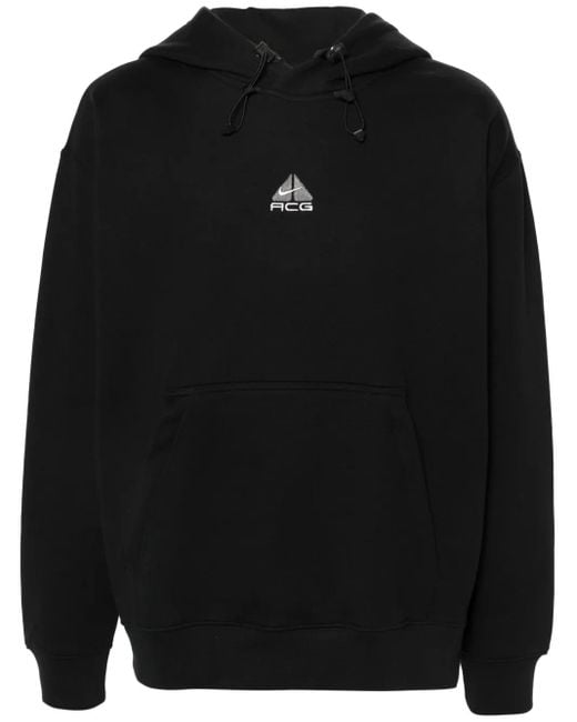 Nike Black Acg Therma-Fit Jersey Hoodie for men
