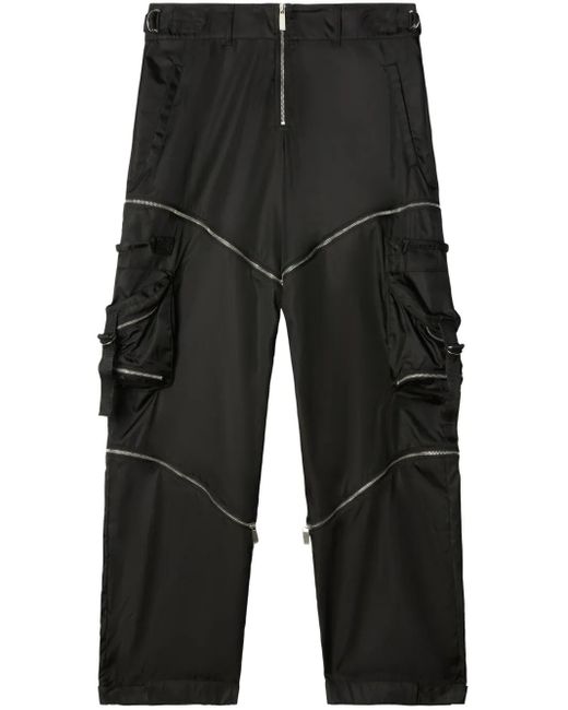 Off-White c/o Virgil Abloh Black Off- Trousers for men