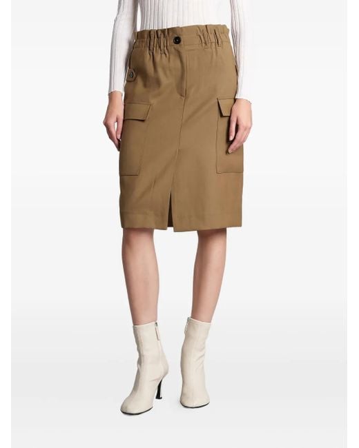 IRO Natural Carrie Pocket Midi Skirt
