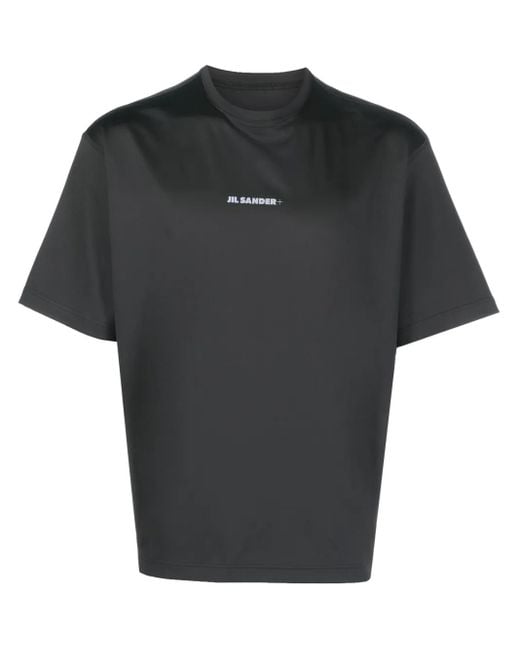 メンズ Jil Sander パフォーマンス Tシャツ Black