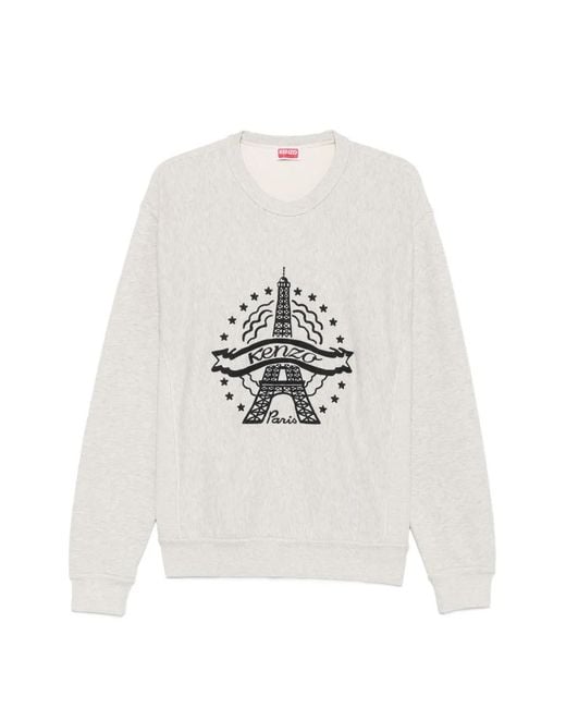 Sudadera Eiffel Tower KENZO de hombre de color White