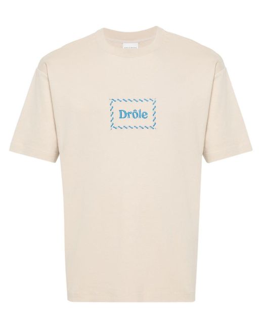 Drole de Monsieur Natural Le Drole Cotton T-shirt for men