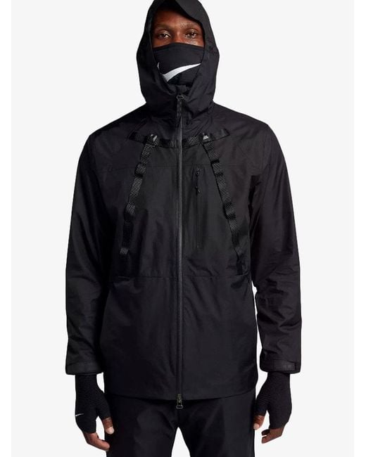 Nike Black X Mmw Face Mask Jacket for men