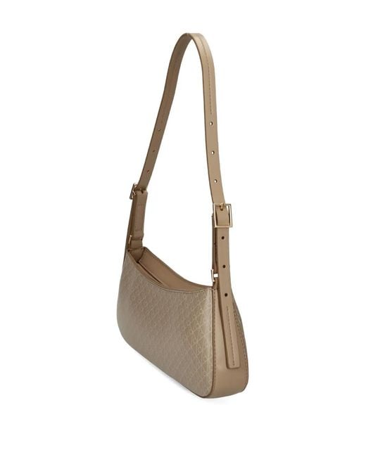 Calvin Klein Metallic Monogram Shoulder Bag