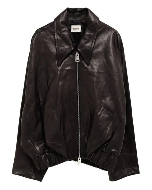 Khaite Lammy Jack Met Ruches in het Black