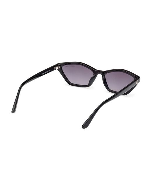 GUESS EYEWEAR Black Cat-Eye Sunglasses