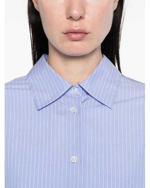 The Row Blue Luka shirt