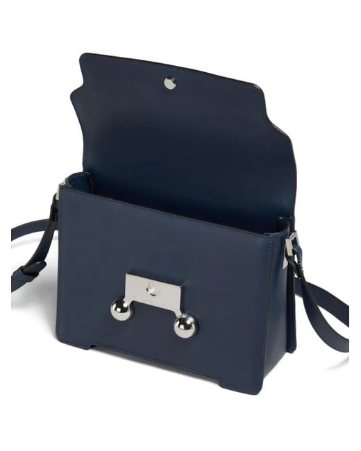 Borsa A Spalla Trunkaroo Media di Marni in Blue da Uomo