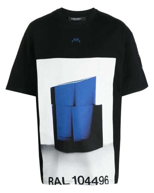 A_COLD_WALL* Black Monograph T-shirt for men