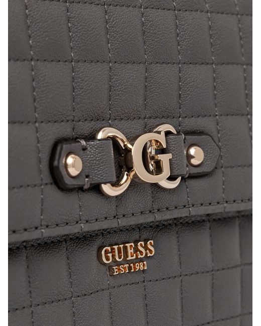 Guess Gray Mini Nadira Cross Body Bag