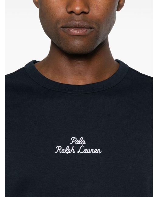 Polo Ralph Lauren Sweatshirt mit Polo Pony-Motiv in Blue für Herren
