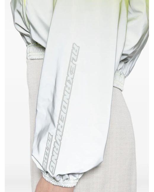 Alexander Wang Yellow Reflective Track Jacket