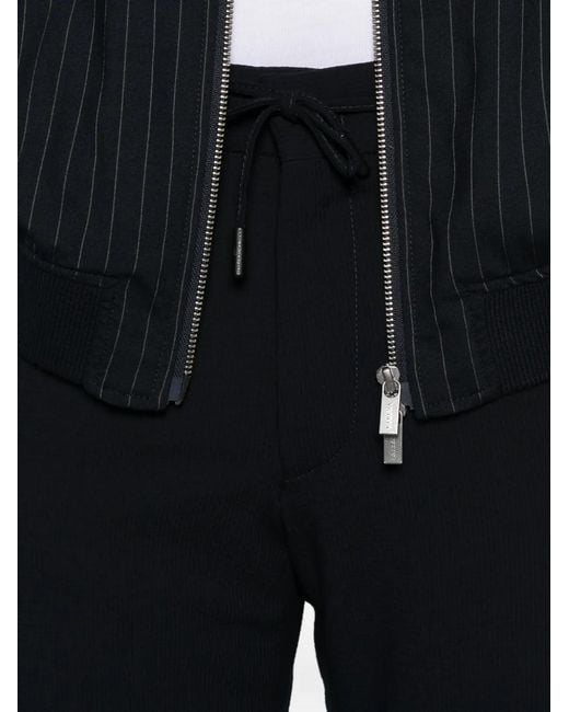 Karl Lagerfeld Black Pantalon Pace À Lien De Resserrage for men