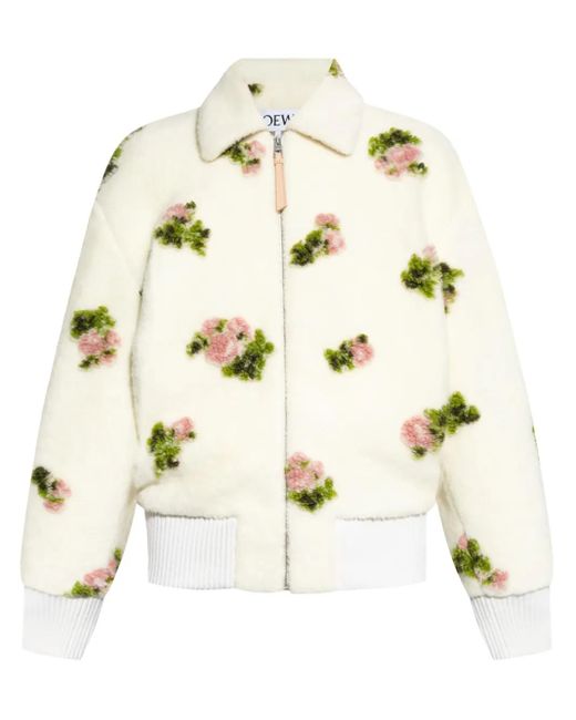 Loewe フリース ジャケット Natural