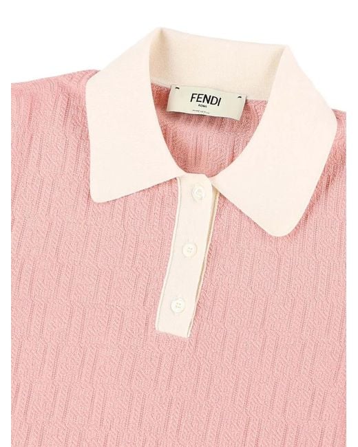 Fendi Pink Dress Cotton