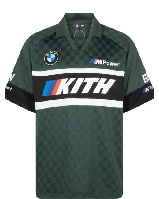 Kith Green X Bmw Moto Polo Shirt for men