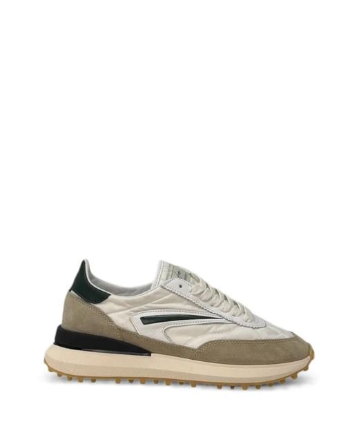 Sneakers Athleta Con Inserti di Date in White da Uomo