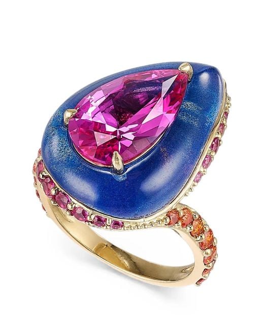 Anabela Chan Sunset Elixir Ring in het Black