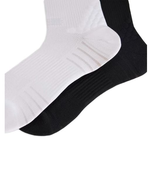 Adidas Black X Arte Ribbed Socks Set (Set Of Two)