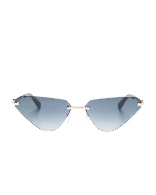 DSquared² Blue Hype Cat-Eye Frame Sunglasses