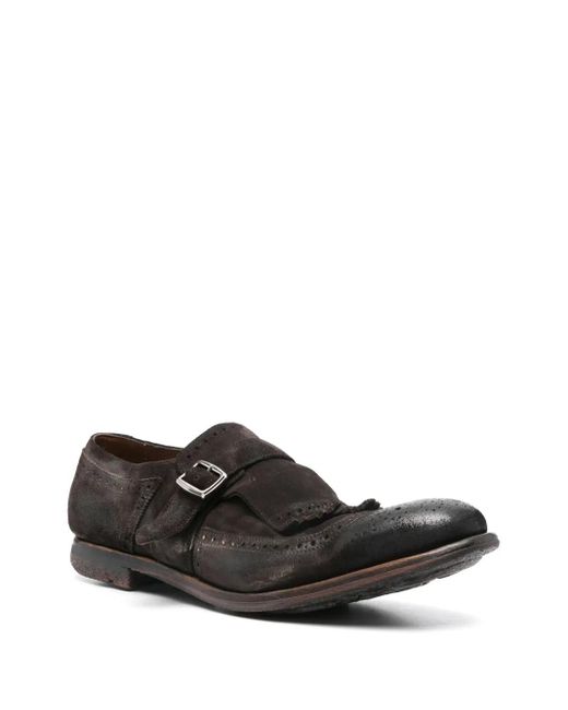 Church's Black Shanghai W Monk Shoes for men