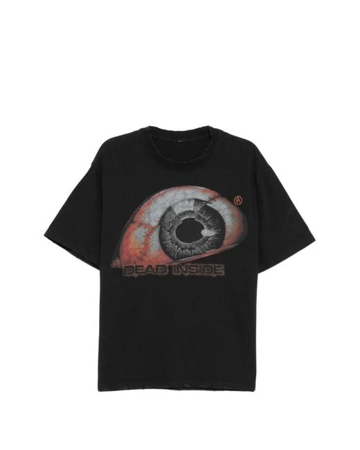 WARMAN Black Dead-Inside T-Shirt for men