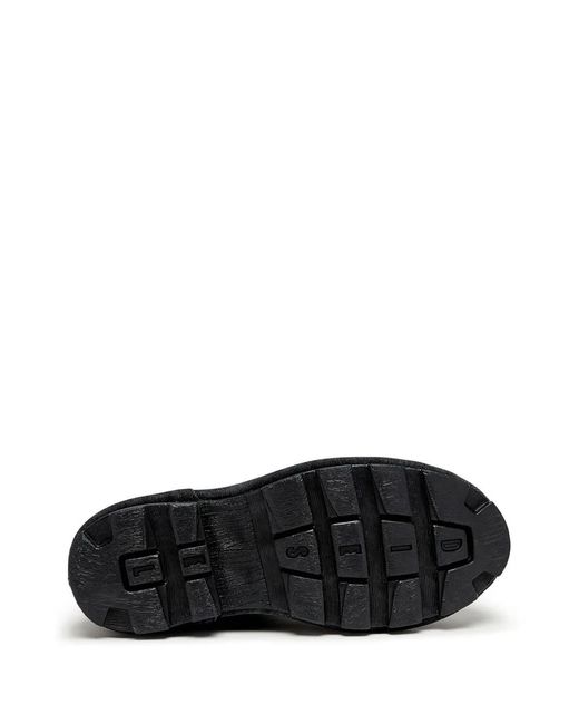DIESEL Black D-Hammer Md Chelsea Denim Boots