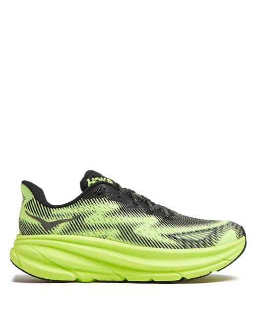 Hoka One One Green Stealth/tech Clifton 9 Gore-tex Lifestyle Shoes
