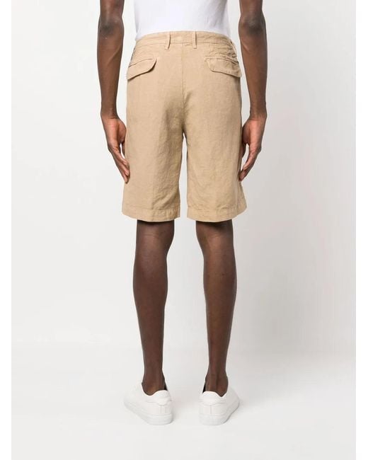 Massimo Alba Natural Mid-Rise Cotton Shorts for men