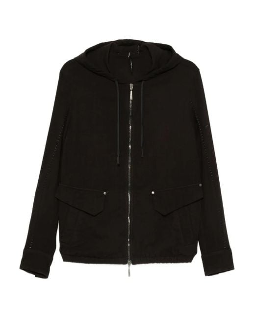 Chaqueta con capucha Masnada de hombre de color Black