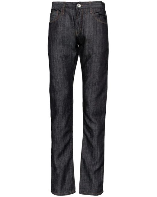 Private Stock Blue The James Straight-Leg Jeans for men