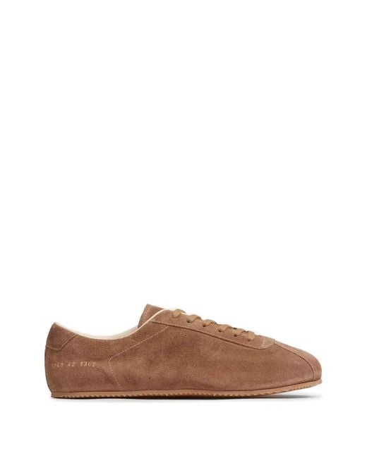 Common Projects Brown Baskets Driving En Daim for men