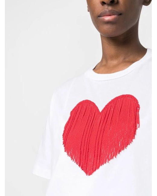 DSquared² Red D2 I Love You T-shirt
