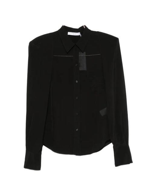 IRO Black Foxia Buttoned Shirt