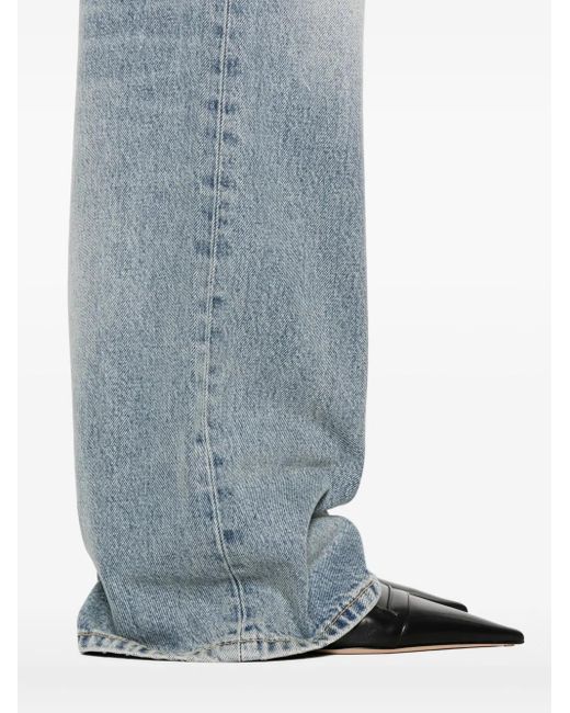 Haikure Blue Cotton Jeans
