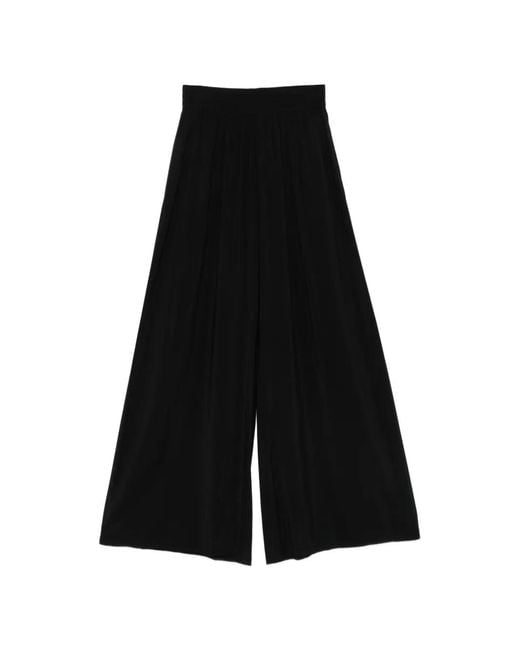 ELEH Black Wide-Leg Palazzo Pants