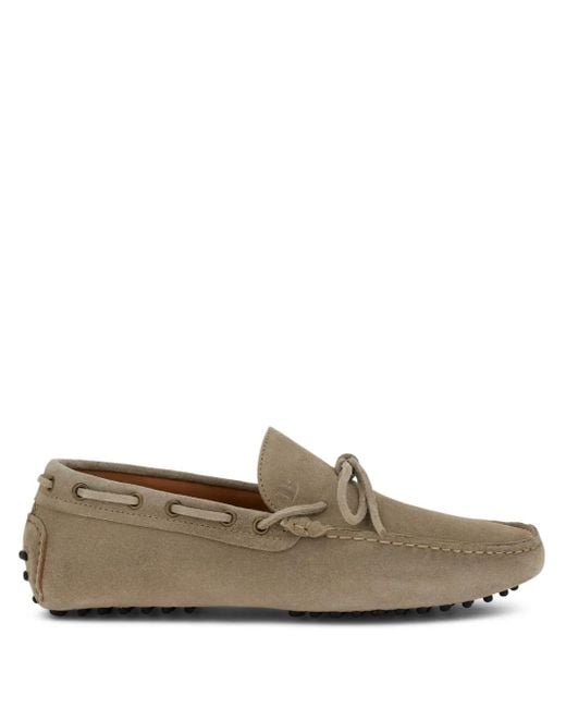 Boggi Suède Loafers in het Brown voor heren