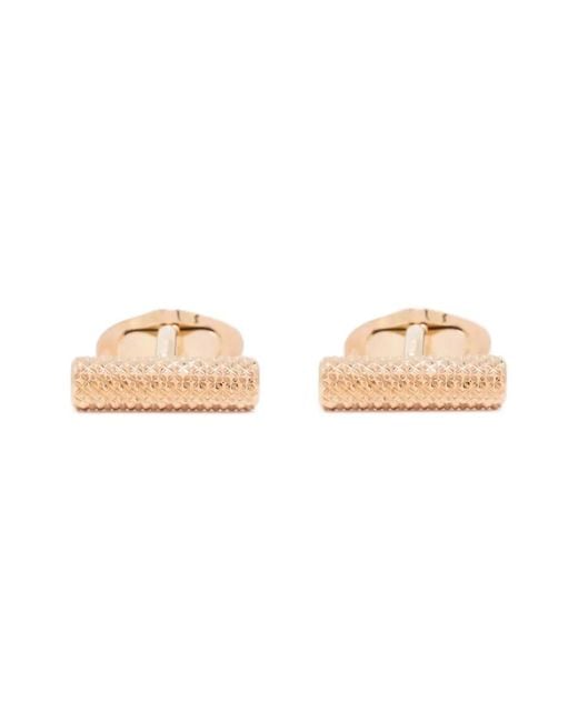 Giorgio Armani Natural Multi-Faceted Bar Cufflinks for men
