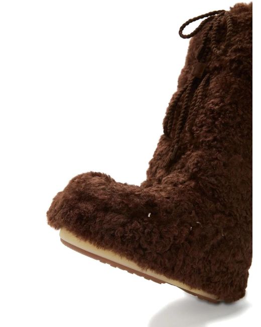Moon Boot Brown Icon Curly Extra Boot