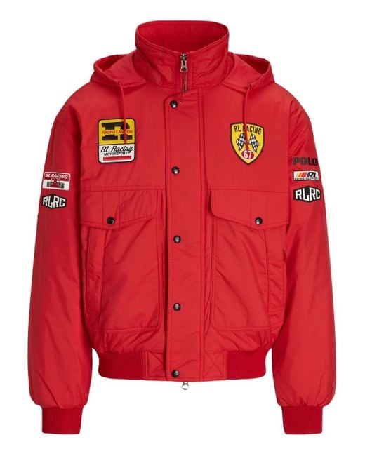 Polo Ralph Lauren Red Active Rl Racing Jacket for men