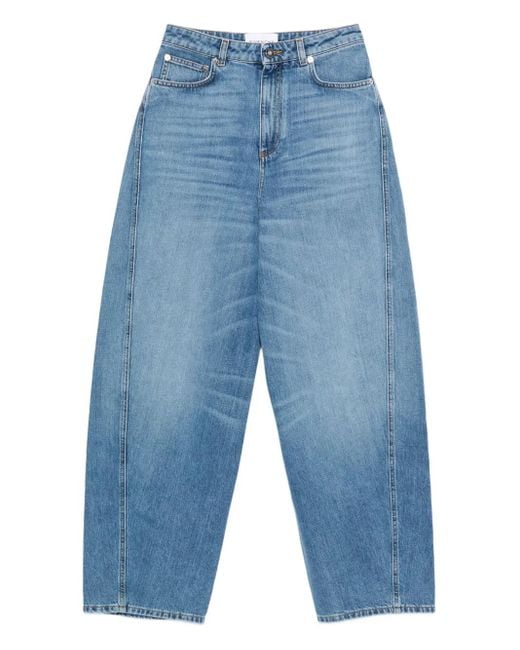 Givenchy Blue Jeans mit Logo-Patch