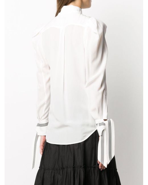 burberry estampado blanco