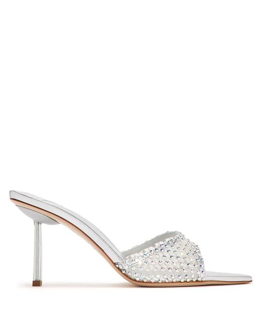 Le Silla White Gilda Sandals