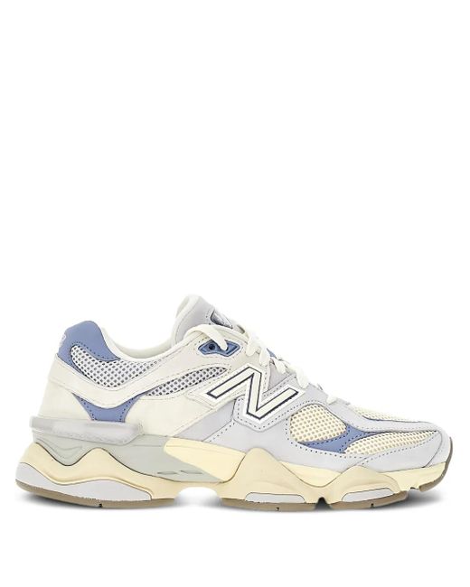 New Balance White 9060 Sneakers