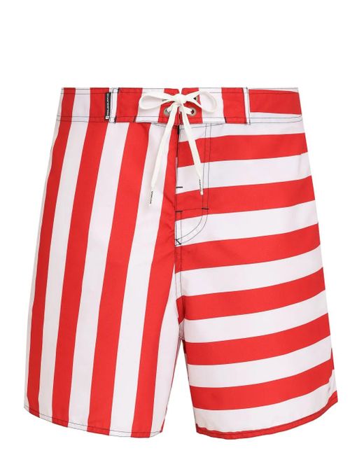 Osklen Red Grécia Swim Shorts for men