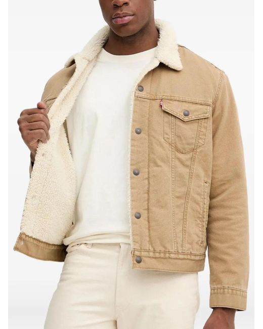 Levi's Natural Type Iii Sherpa Jacket for men